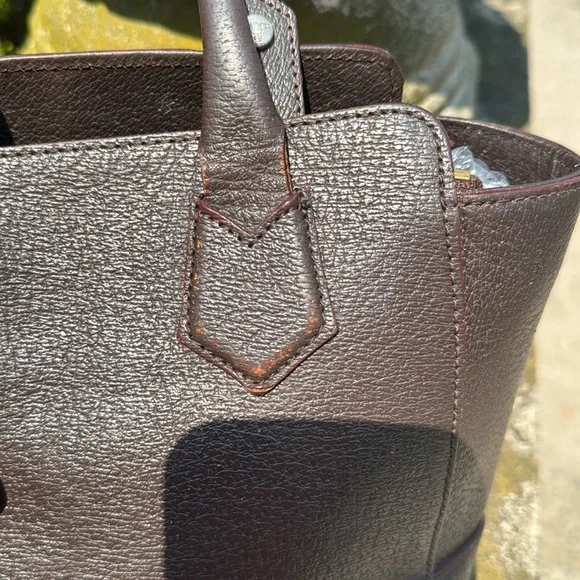 GUC Vivienne Westwood Executive Dark Brown Handbag ( shoulder strap missing) - Picture 5 of 13